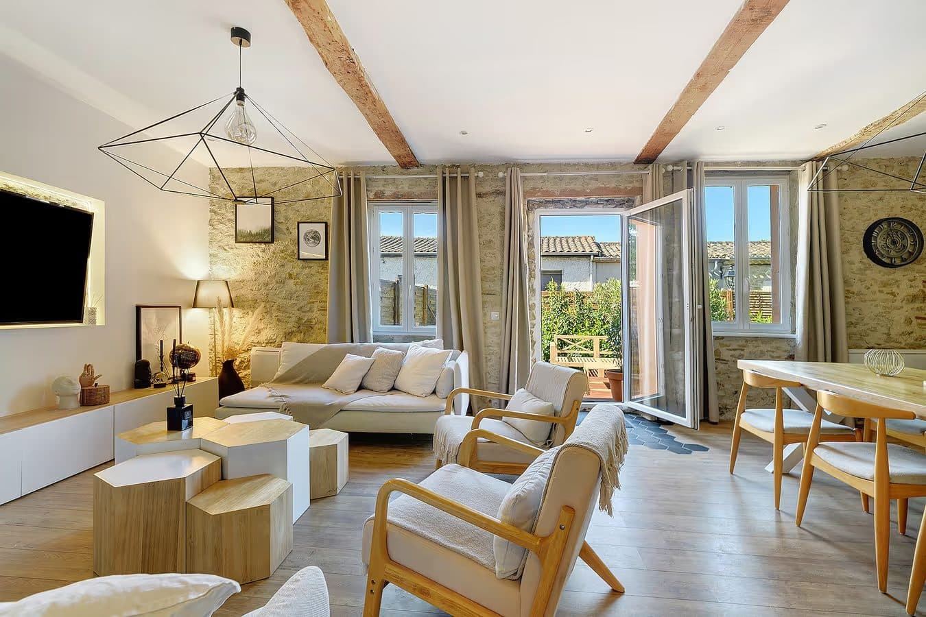 Maison de vacances 'Les Flamants' avec vue sur la mer, Wi-Fi et climatisation 2