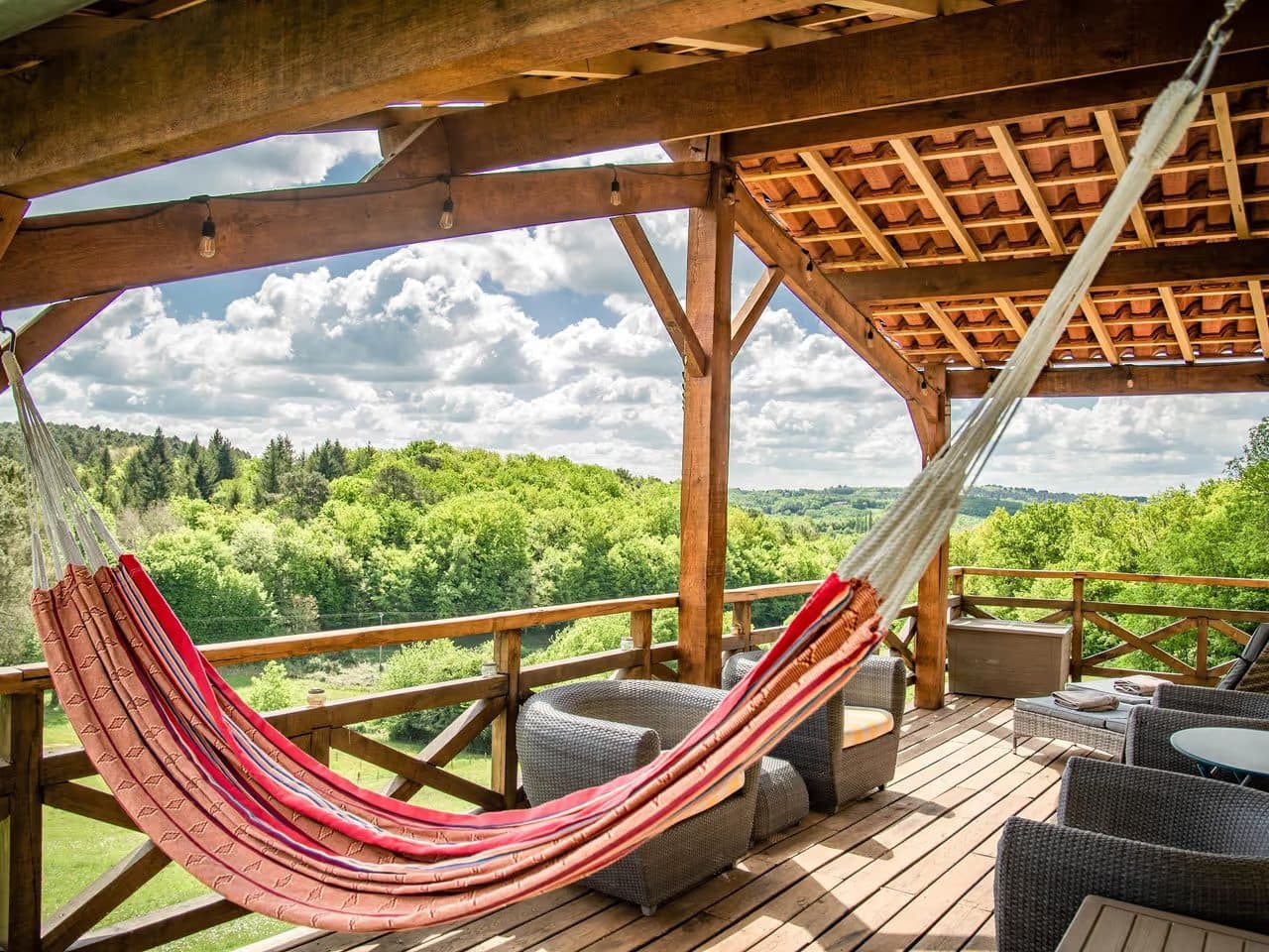 Maison de campagne avec vue et piscine privée 2