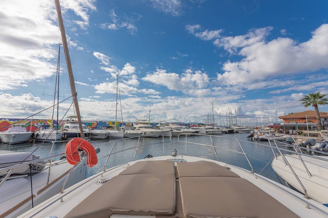 Bateau 'Port De Saint-Raphaël' avec vue sur la mer et terrasse privée 4